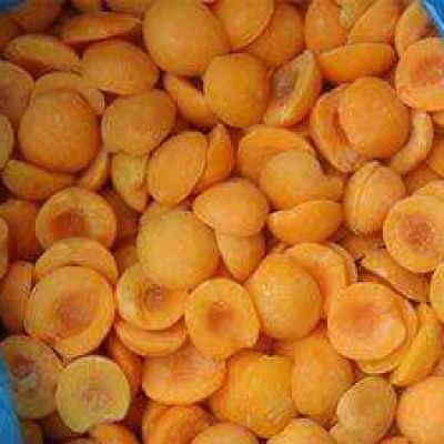Frozen apricot